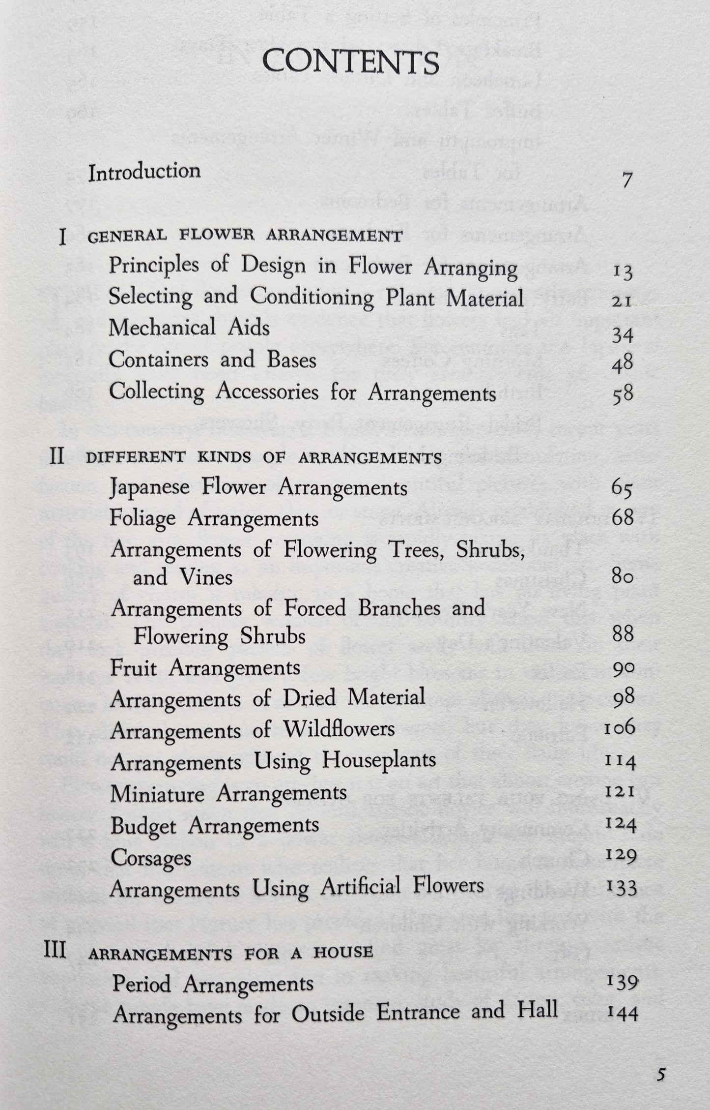 How to Arrange Flowers for All Occasions by Katherine N. Cutler (Very good, 1976, HC, 256 pgs, Doubleday & Co,)