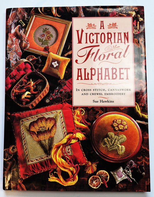 A Victorian Floral Alphabet by Sue Hawkins (Very good, 1997, HC, 128 pgs, David & Charles)