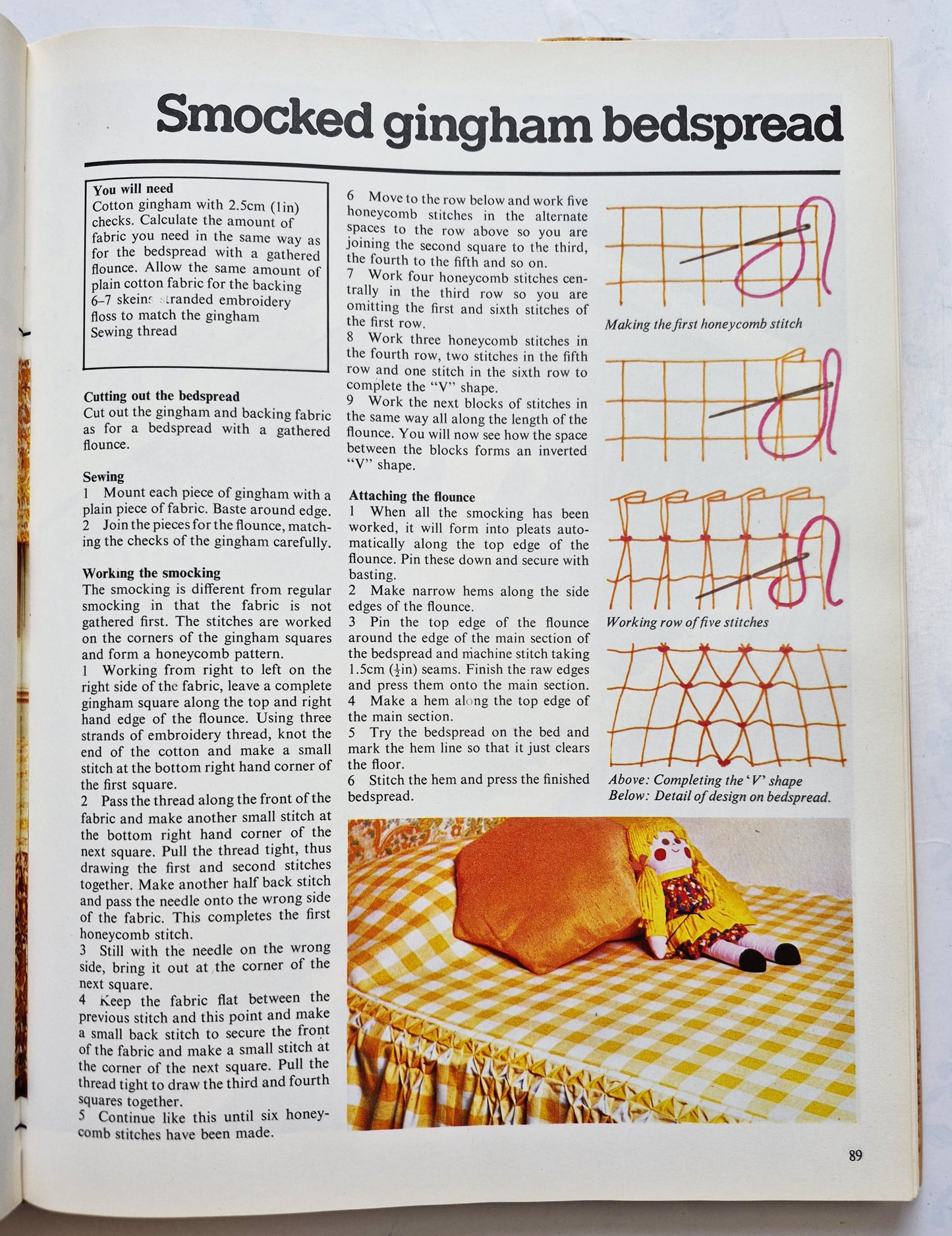 The Sew-It-Yourself Decorating Book edited by Yvonne Deutch (Very good, 1977, HC, 248 pgs, Thomas Y. Crowell Co.)