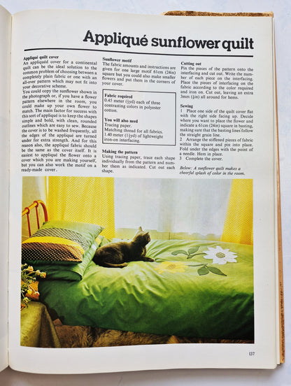 The Sew-It-Yourself Decorating Book edited by Yvonne Deutch (Very good, 1977, HC, 248 pgs, Thomas Y. Crowell Co.)