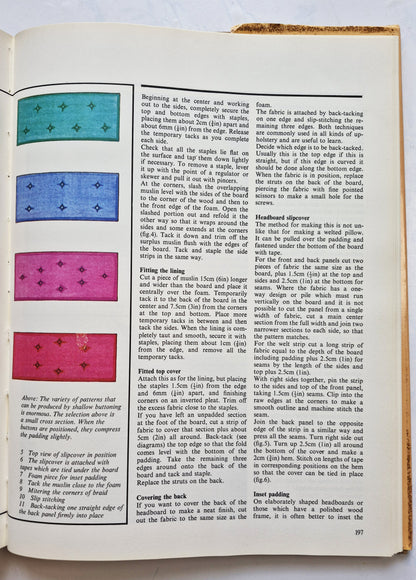 The Sew-It-Yourself Decorating Book edited by Yvonne Deutch (Very good, 1977, HC, 248 pgs, Thomas Y. Crowell Co.)