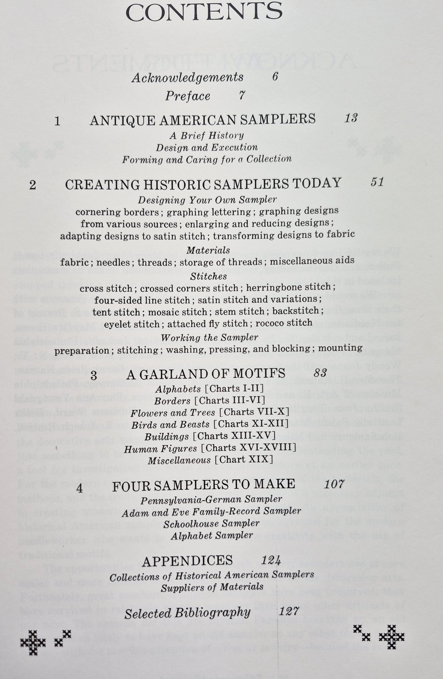 Creating Historic Samplers by Judith K. Grow; Elizabeth C. McGrail (Very good, 1974, HC, 127 pgs, Pyne Press)