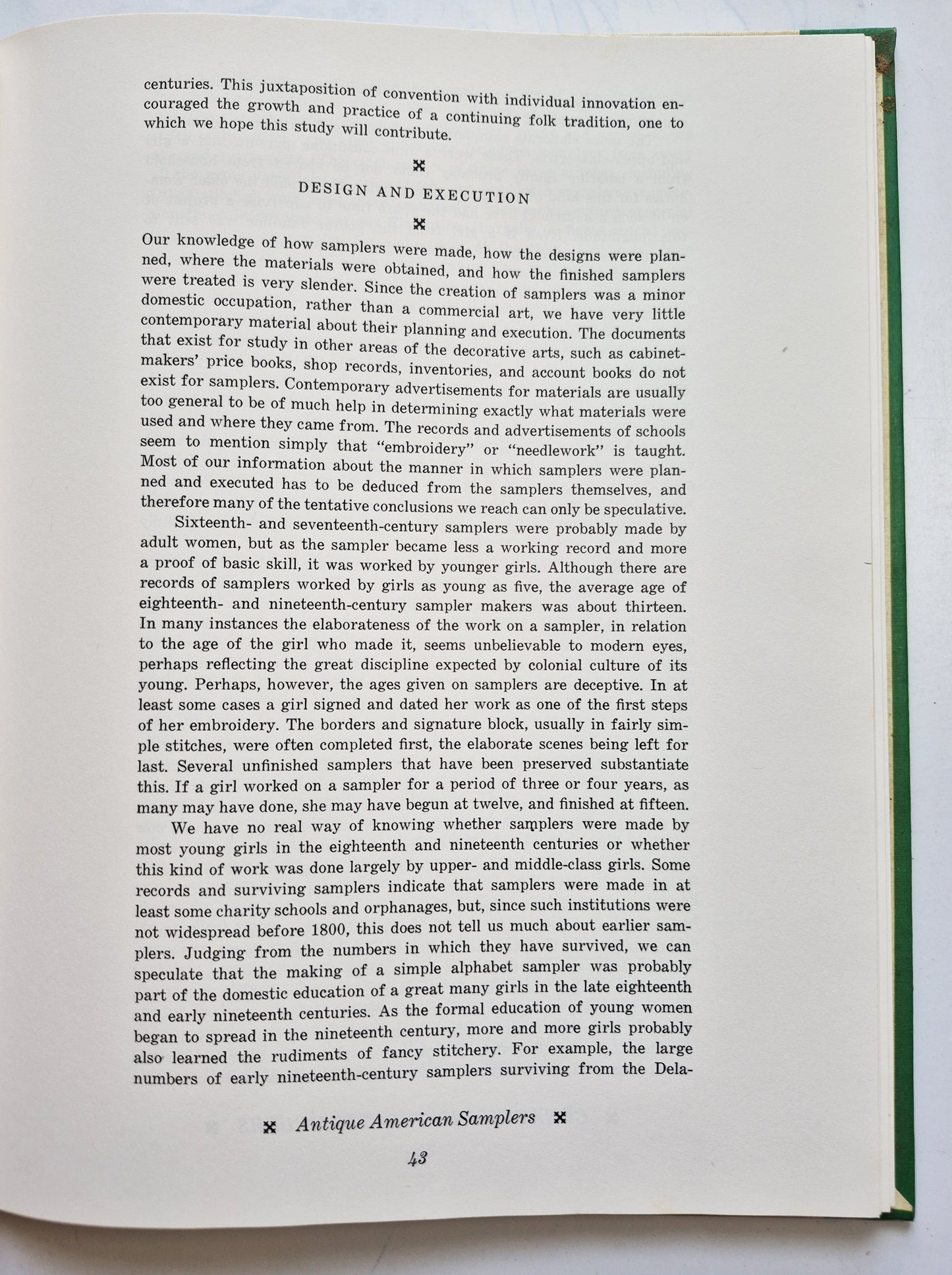 Creating Historic Samplers by Judith K. Grow; Elizabeth C. McGrail (Very good, 1974, HC, 127 pgs, Pyne Press)