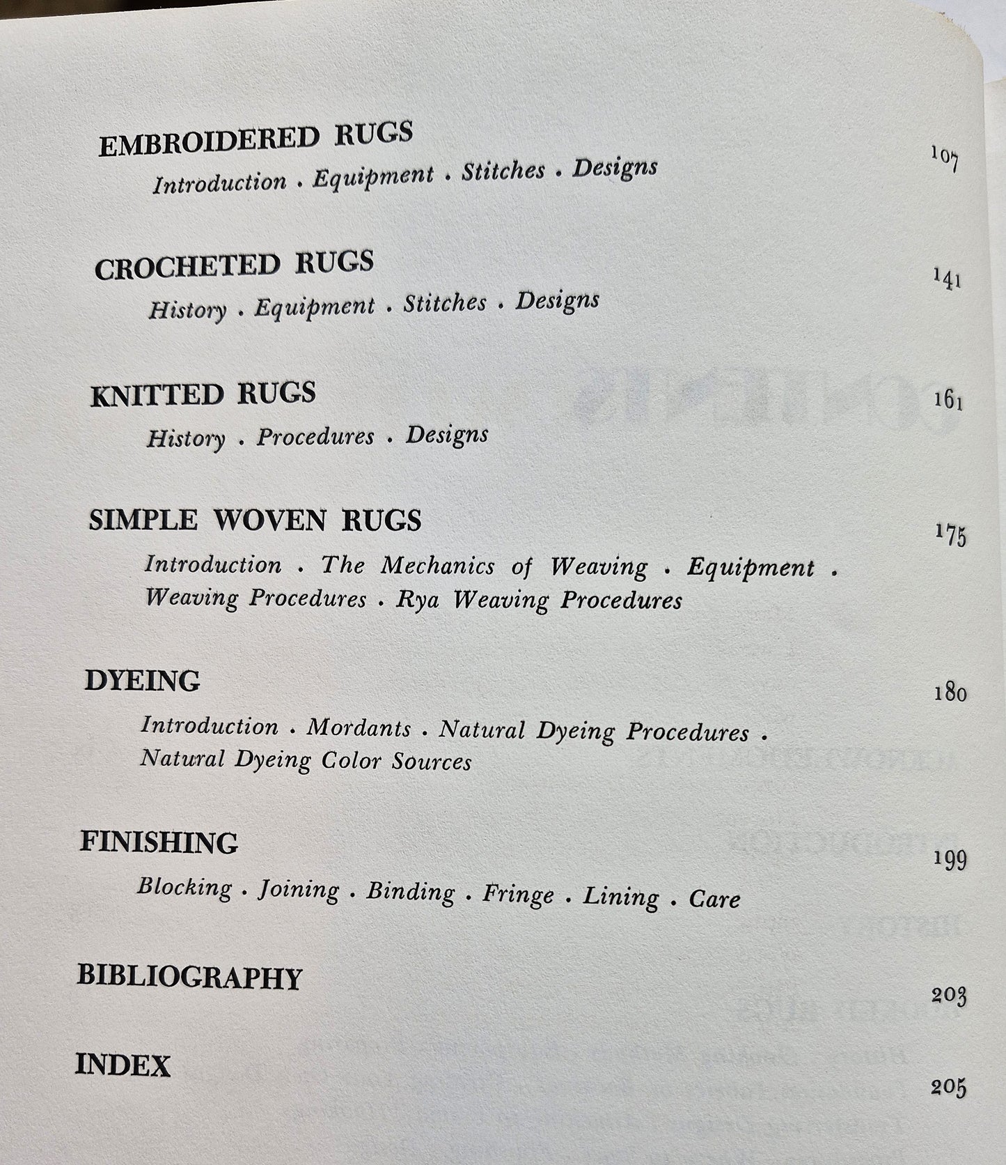 The Complete Book of Rug Making: Folk Methods and Ethnic Designs by Cecelia Felcher (Very good, 1975, HC, 208 pgs, Hawthorne Books)