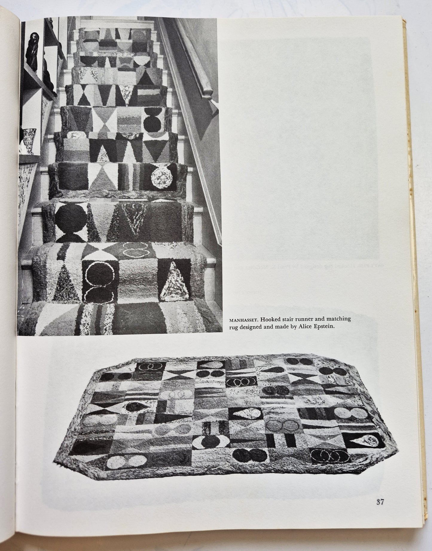 The Complete Book of Rug Making: Folk Methods and Ethnic Designs by Cecelia Felcher (Very good, 1975, HC, 208 pgs, Hawthorne Books)
