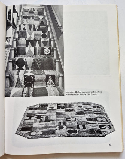 The Complete Book of Rug Making: Folk Methods and Ethnic Designs by Cecelia Felcher (Very good, 1975, HC, 208 pgs, Hawthorne Books)
