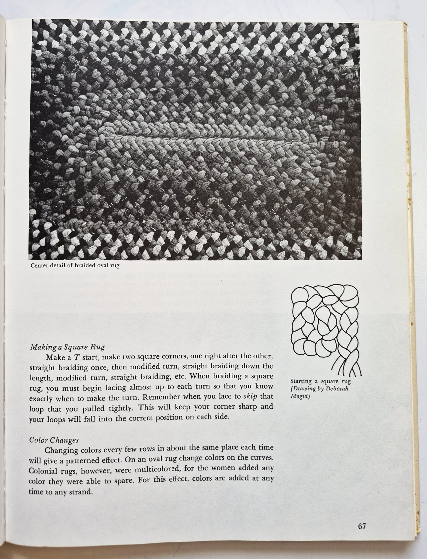 The Complete Book of Rug Making: Folk Methods and Ethnic Designs by Cecelia Felcher (Very good, 1975, HC, 208 pgs, Hawthorne Books)