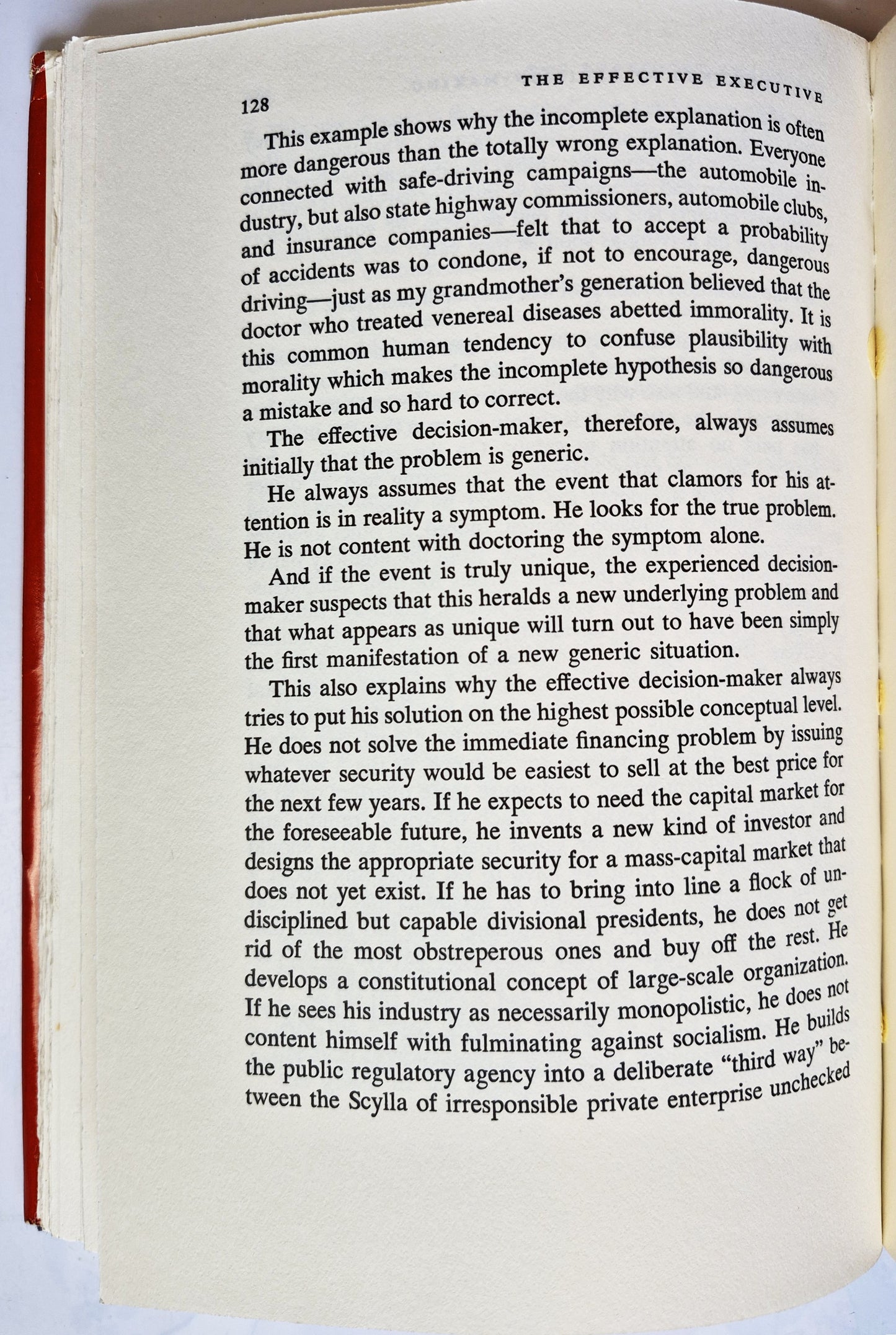 The Effective Executive by Peter F. Drucker (Very good, 1967, HC, 178 pgs, Harper & Row)
