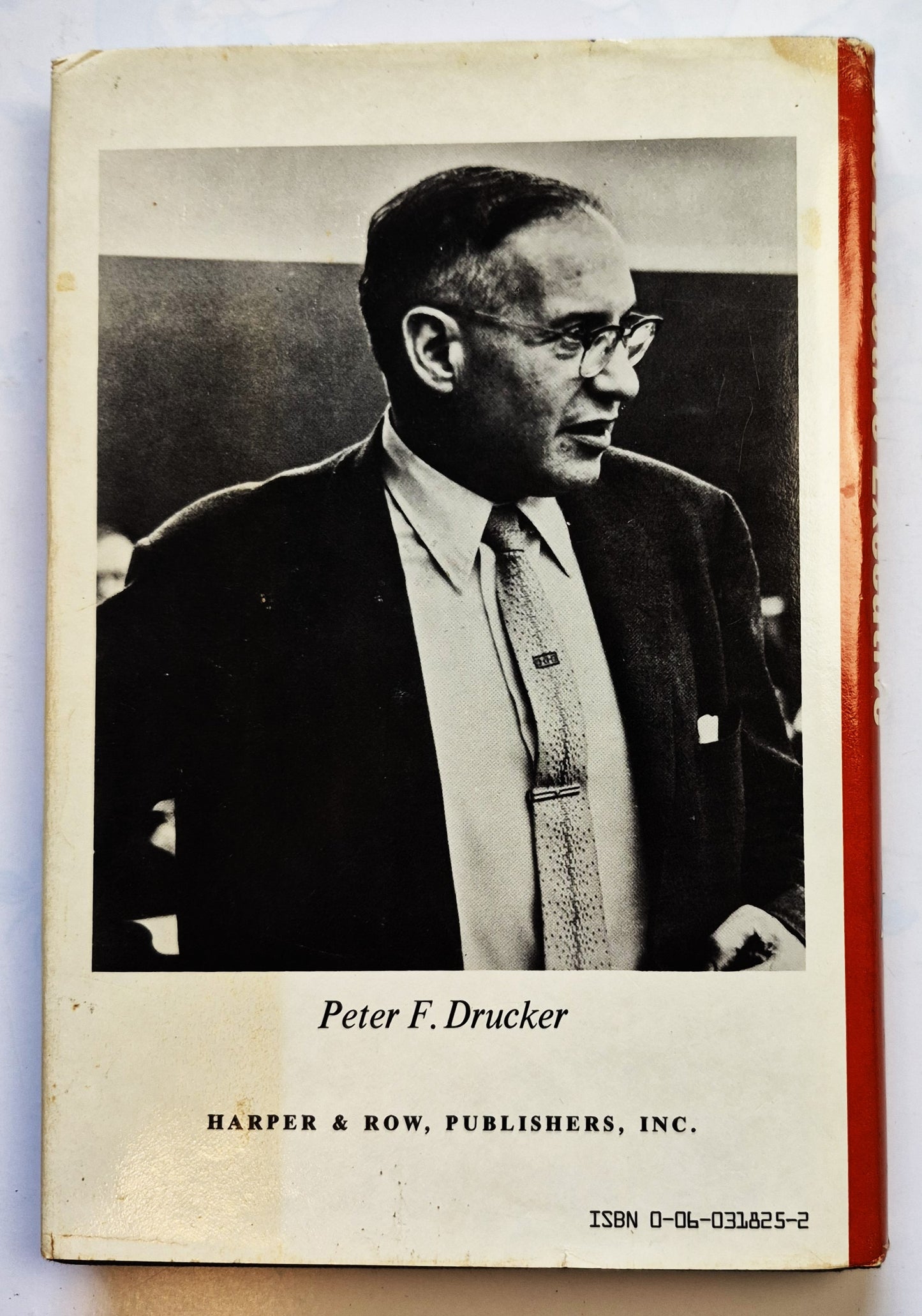 The Effective Executive by Peter F. Drucker (Very good, 1967, HC, 178 pgs, Harper & Row)
