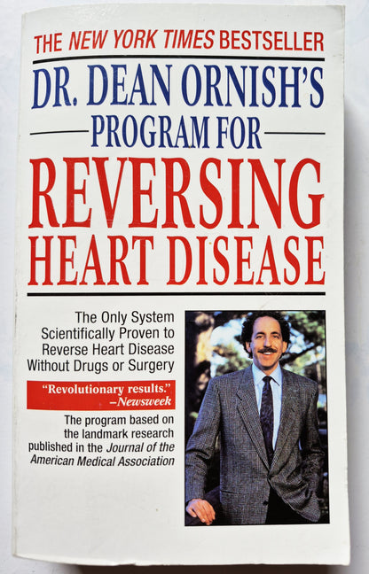 Dr. Dean Ornish's Program for Reversing Heart Disease by Dean Ornish (Very Good 1996 Pbk 638 pgs Ballantine Books)