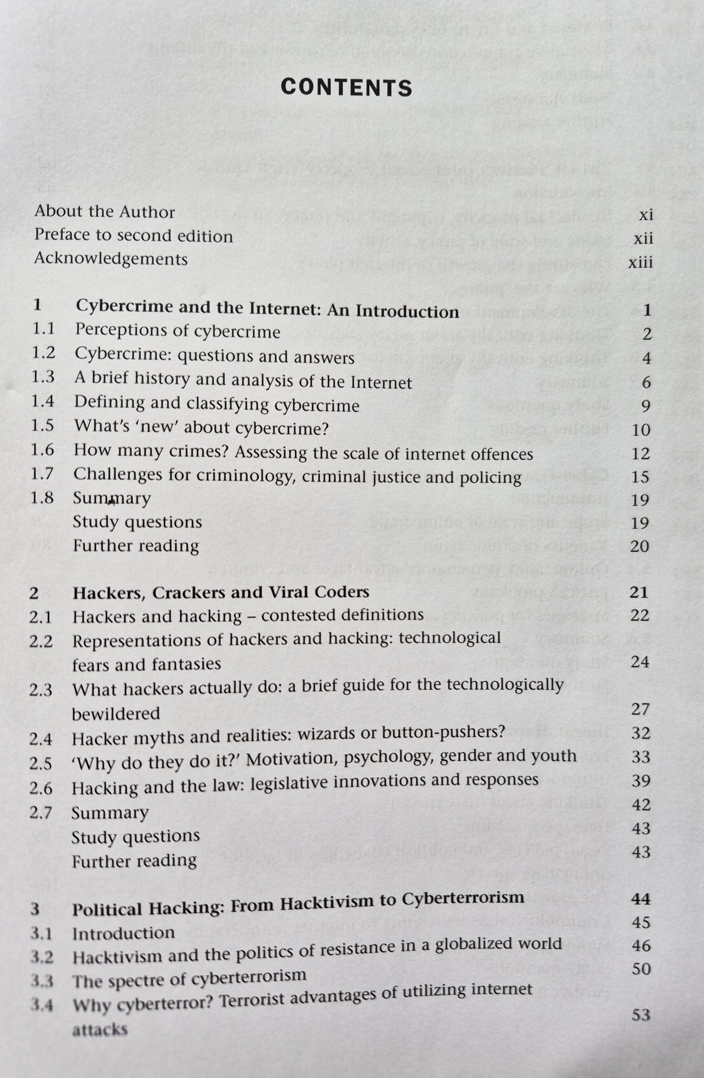Cybercrime and Society 2nd Ed. by Majid Yar (Good 2013 Pbk 214 pgs Sage Pub.)
