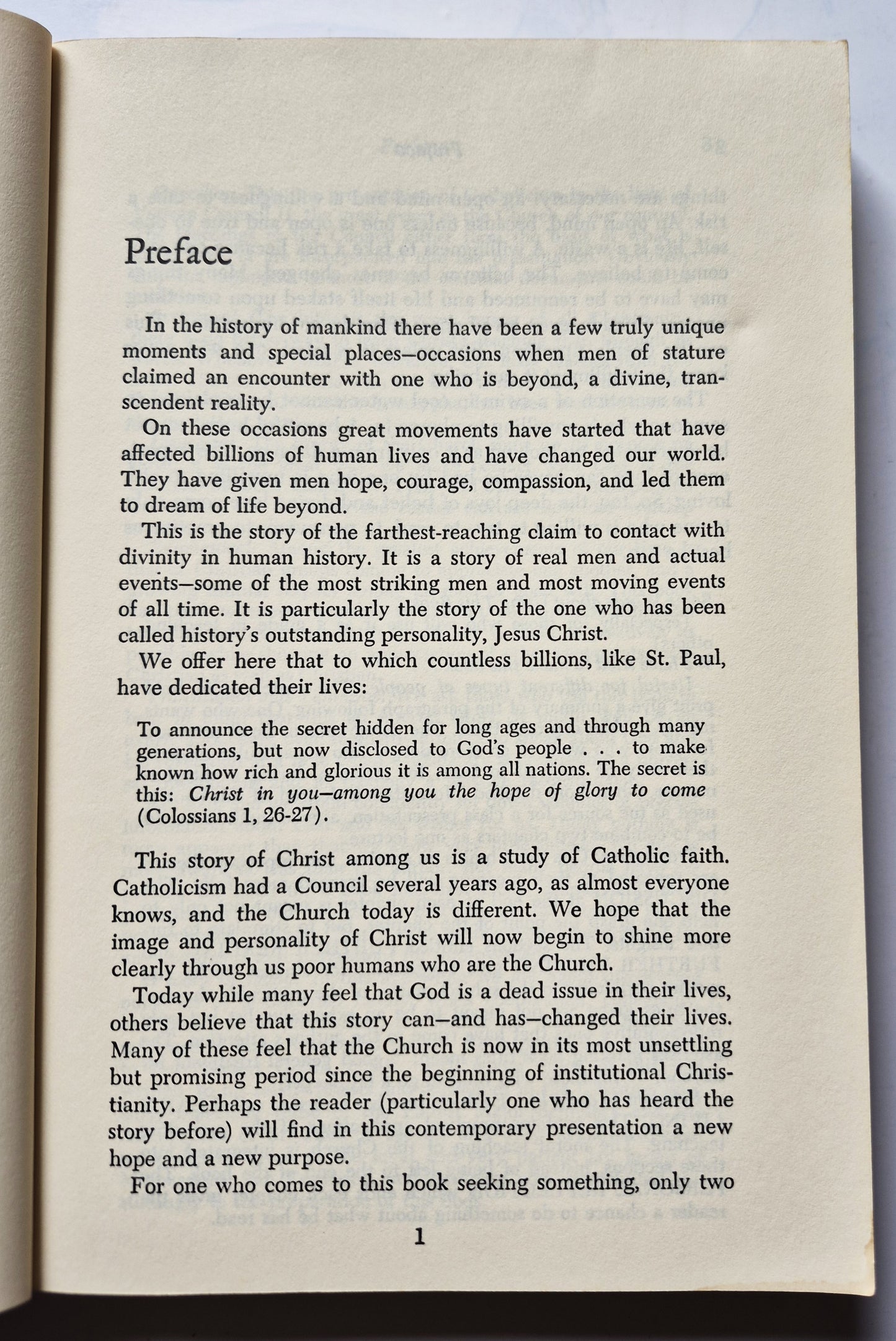 Christ Among Us: A Modern Presentation of the Catholic Faith by Anthony J. Wilhelm (Good 1973 Pbk 440 pgs Paulist Press)