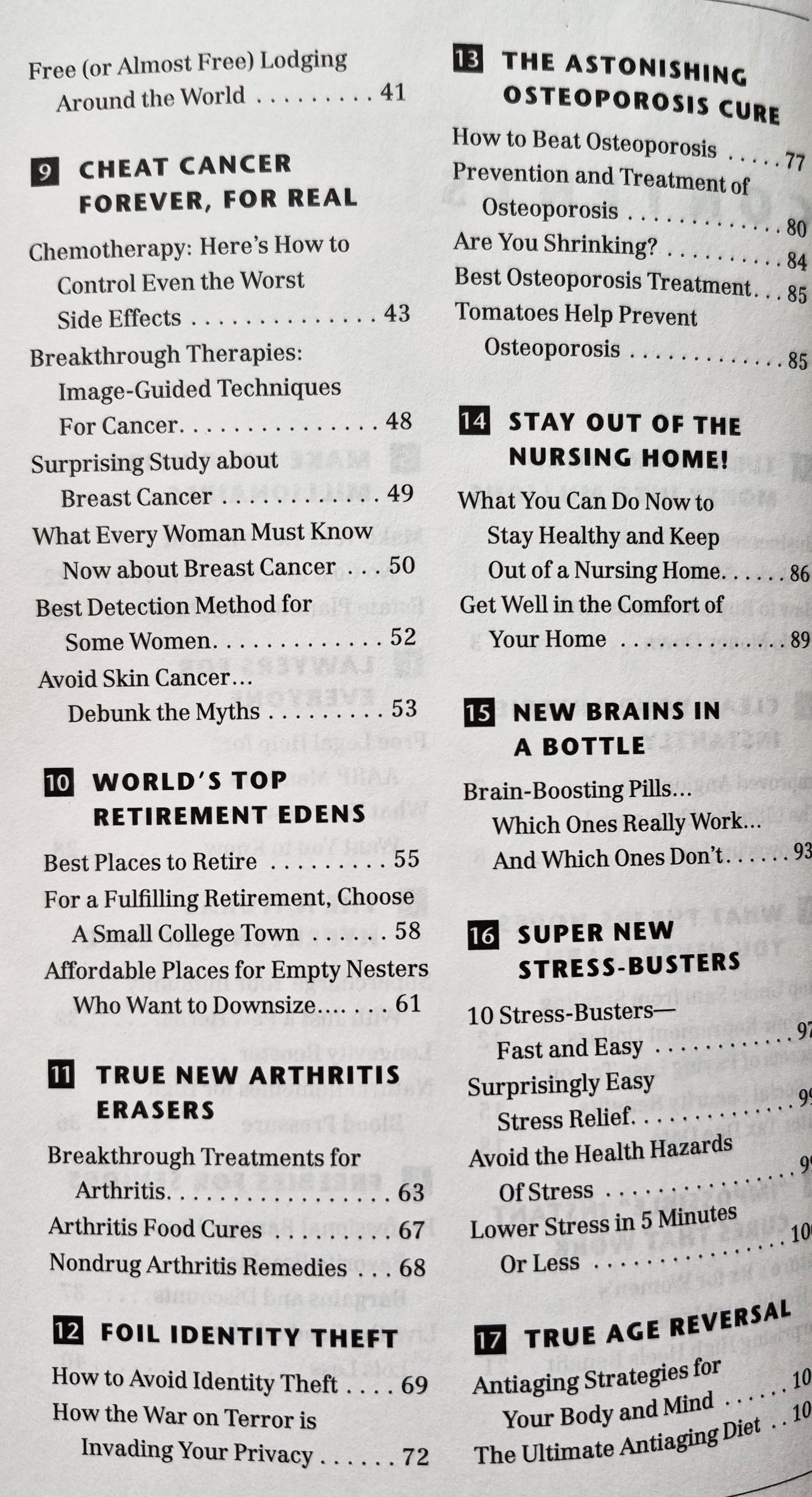Bottom Line's Top 20 Secret Reports of All Time (Very Good 2004 Pbk 130 pgs Boardroom Inc.)