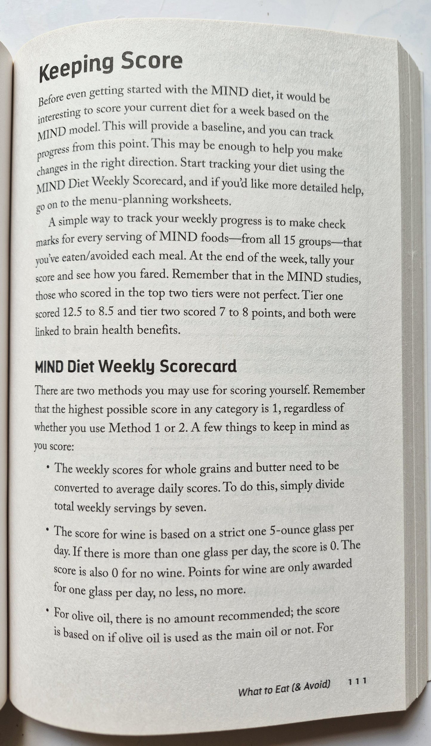 The Mind Diet by Maggie Moon (Very Good 2016 PBk 296 pgs Ulysses Press)