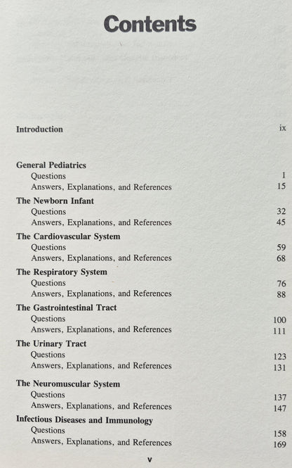 Pediatrics 5th Ed. by Richard E. Kravath; Angela A. Bennett (Very Good 1989 PBK 220 pgs McGraw-Hill)