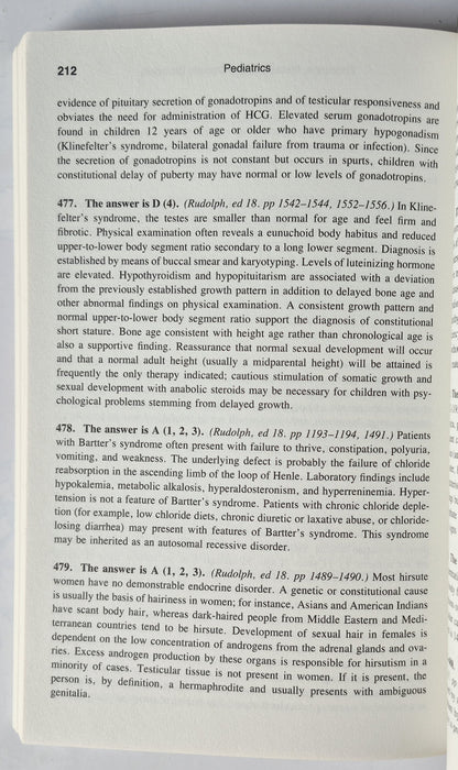 Pediatrics 5th Ed. by Richard E. Kravath; Angela A. Bennett (Very Good 1989 PBK 220 pgs McGraw-Hill)