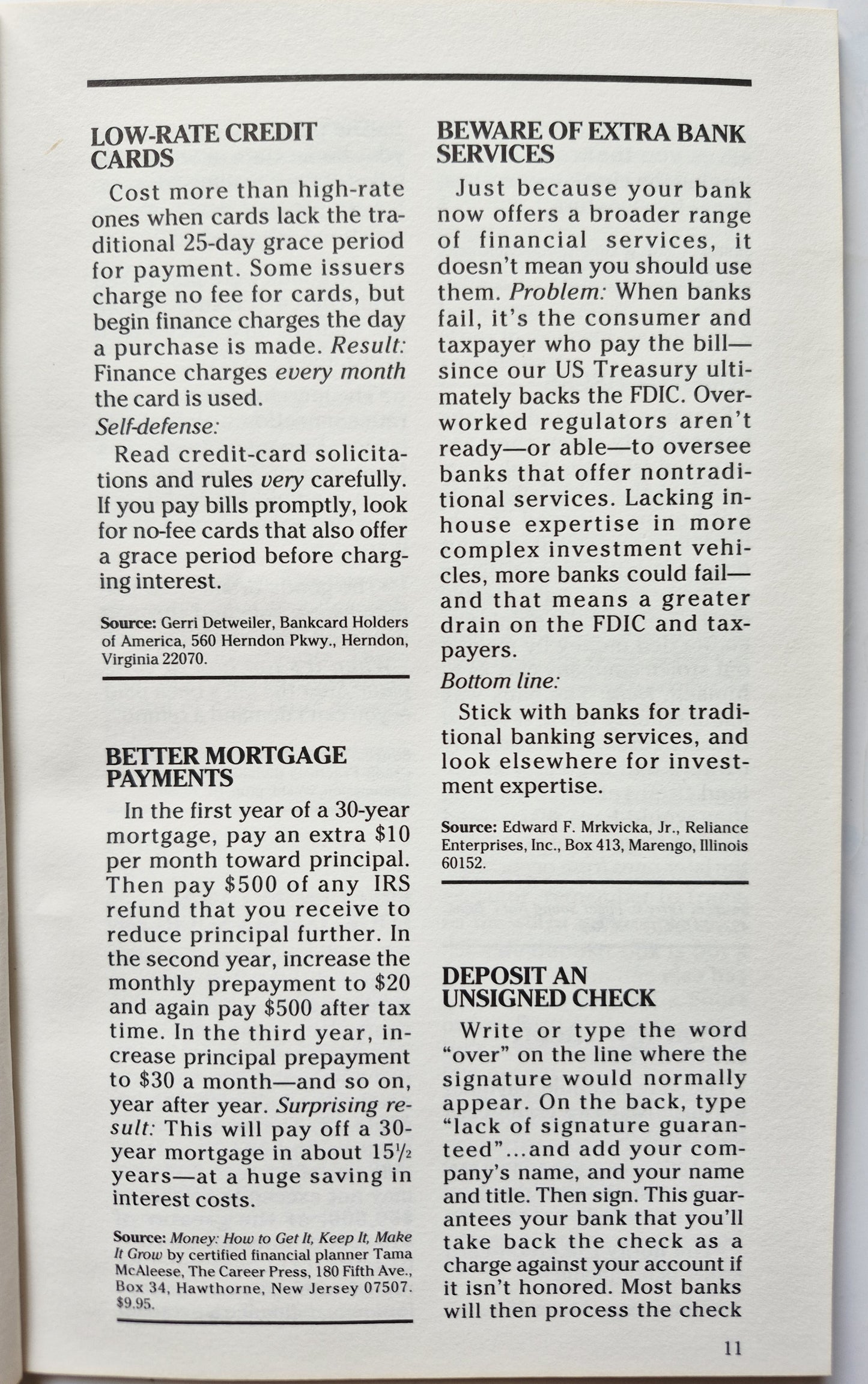 What THEY Don't Want You to Know by Boardroom Reports (Very Good 1983 Pbk 60 pgs)