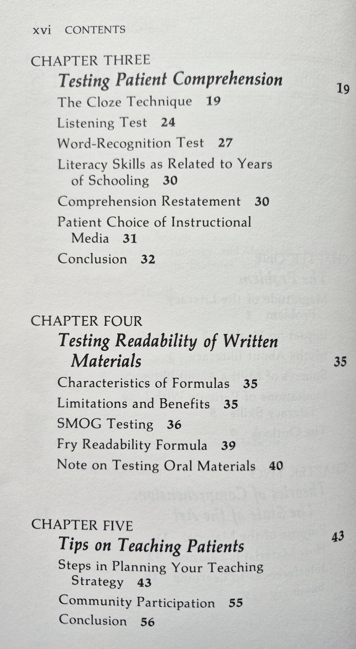 Teaching Patients with Low Literacy Skills by Cecilia C. Doak; Leonard G. Doak; Jane H. Root (Very Good 1985 Pbk 171 pgs J.B. Lippincott Co.)