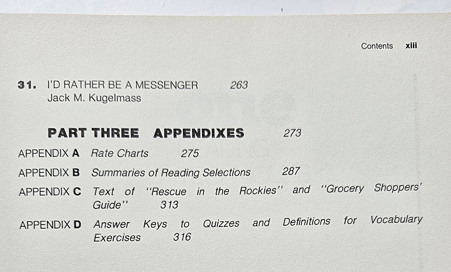 Reading Faster for Ideas by Elaine L. Cohen; Mary A. Poppino (Good 1984 Pbk 321 pgs Holt Rinehart & Wilson)