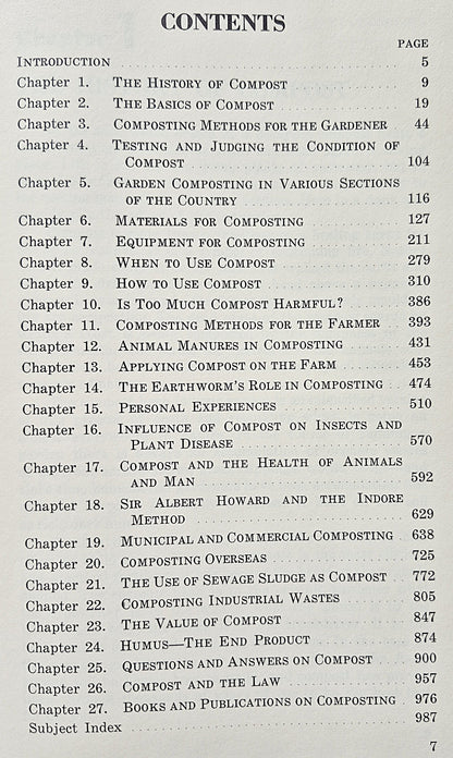 The Complete Book of Composting by J. I. Rodale; Robert Rodale (Very good, 1969, HC, 1007 pgs)