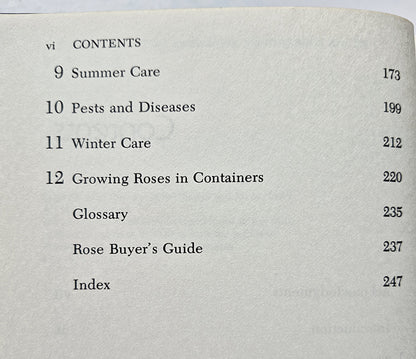 Peter Malins' Rose Book by Peter Malins; M. M. Graff (Very good, 1979, HC, 258 pgs, Dodd Mead & Co.)