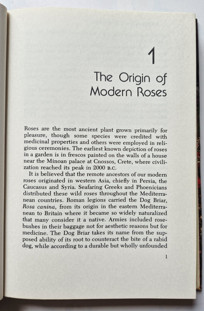 Peter Malins' Rose Book by Peter Malins; M. M. Graff (Very good, 1979, HC, 258 pgs, Dodd Mead & Co.)