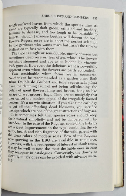 Peter Malins' Rose Book by Peter Malins; M. M. Graff (Very good, 1979, HC, 258 pgs, Dodd Mead & Co.)