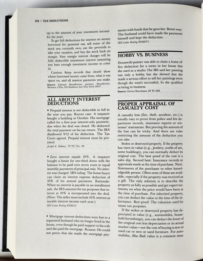 The Big Black Book by Boardroom Reports, Inc. (Very Good 1992 HC 496 pgs)