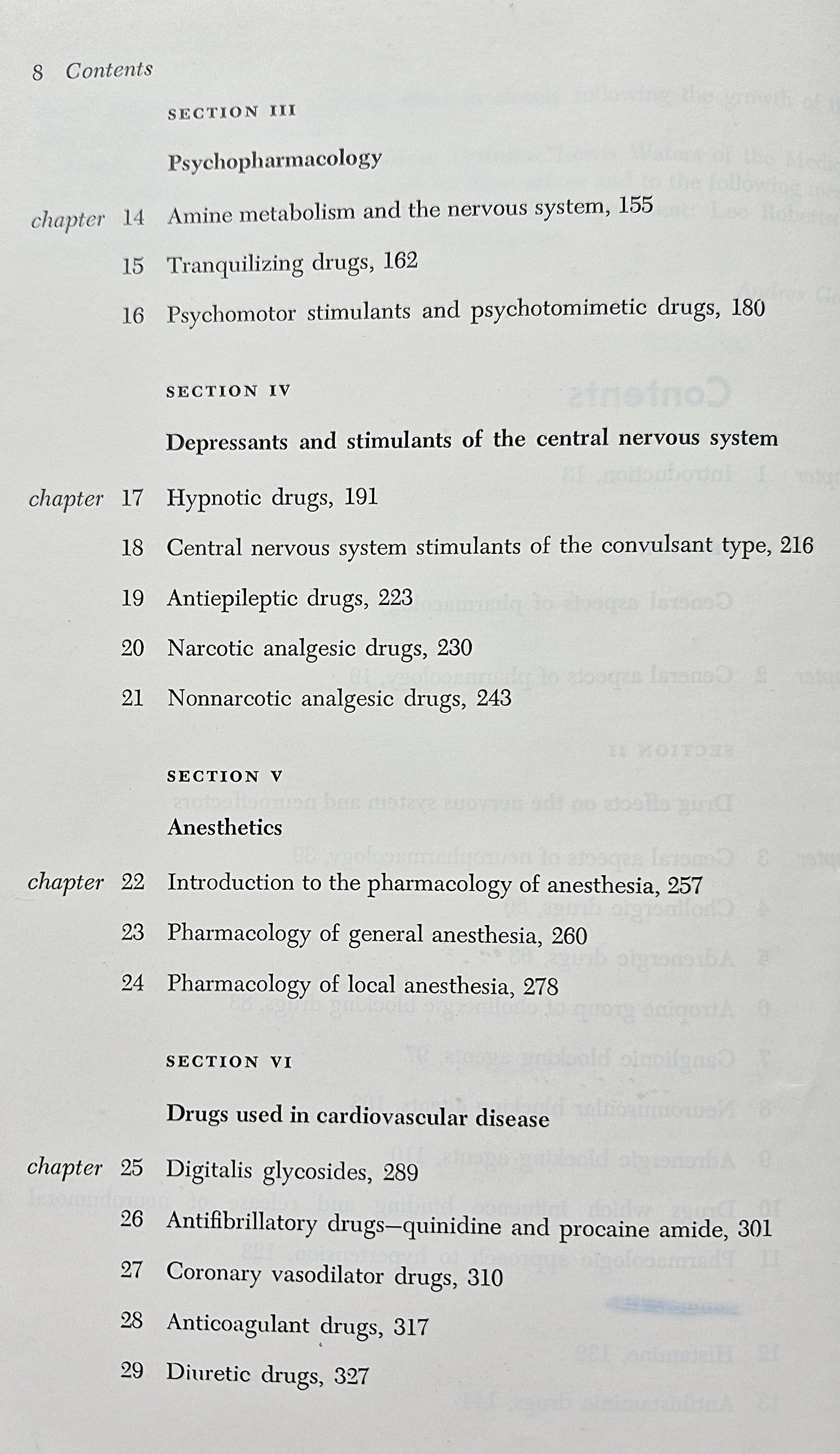Medical Pharmacology: Principles and Concepts by Andres Goth (Good, 1961, HC, 551 pgs, C. V. Mosby Co.)