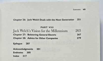 Jack Welch and the GE Way by Robert Slater (Very good, 1999, HC, 328 pgs, McGraw-Hill)