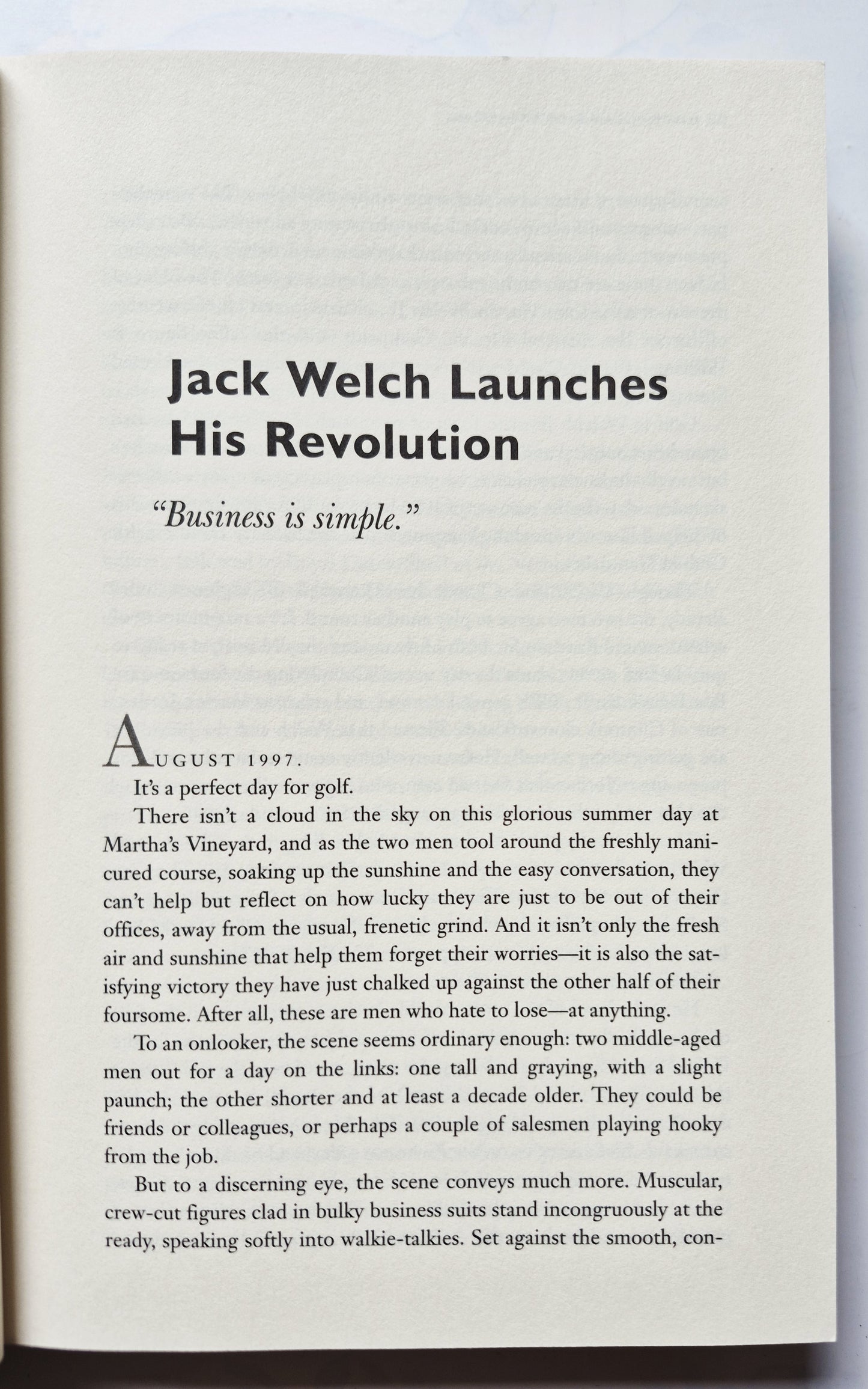 Jack Welch and the GE Way by Robert Slater (Very good, 1999, HC, 328 pgs, McGraw-Hill)