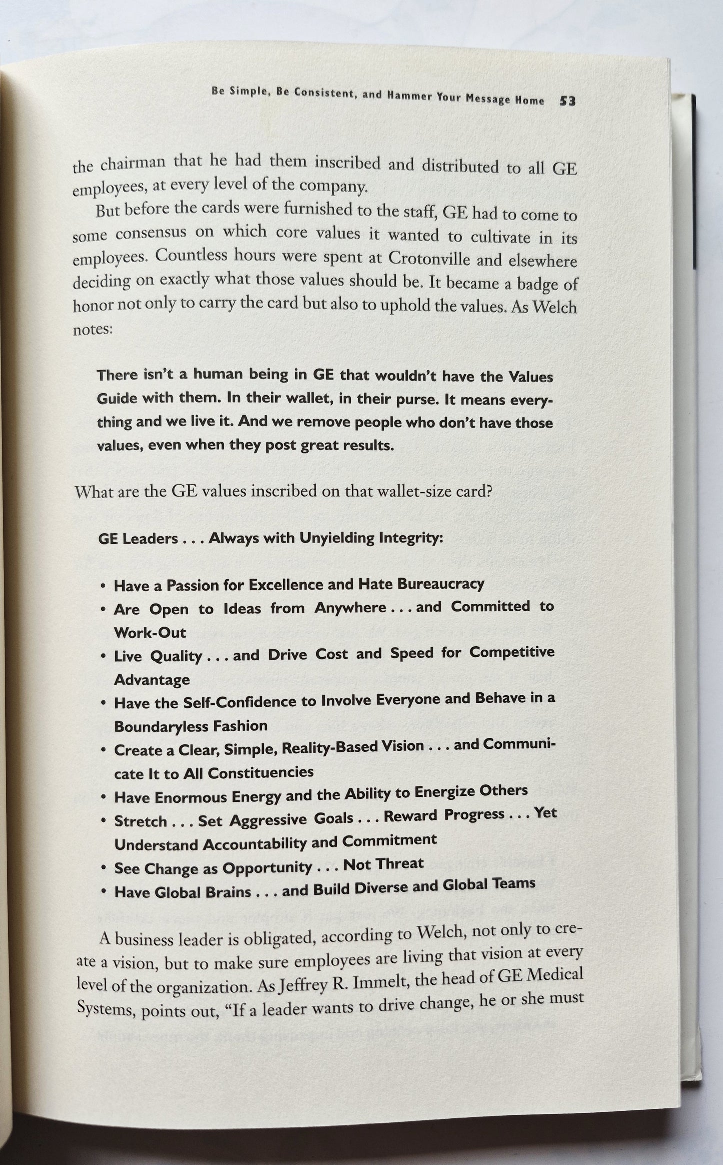 Jack Welch and the GE Way by Robert Slater (Very good, 1999, HC, 328 pgs, McGraw-Hill)