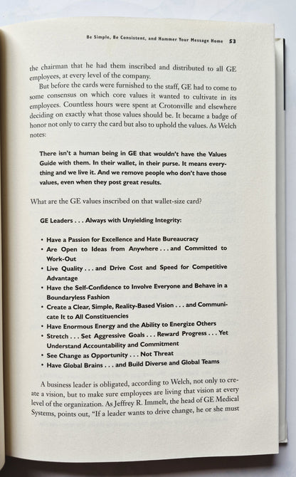 Jack Welch and the GE Way by Robert Slater (Very good, 1999, HC, 328 pgs, McGraw-Hill)