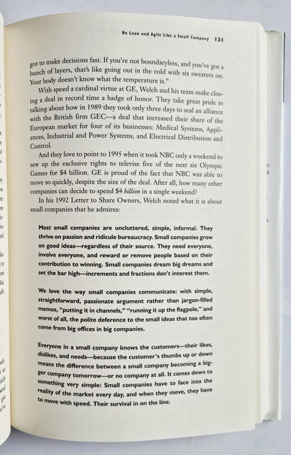 Jack Welch and the GE Way by Robert Slater (Very good, 1999, HC, 328 pgs, McGraw-Hill)