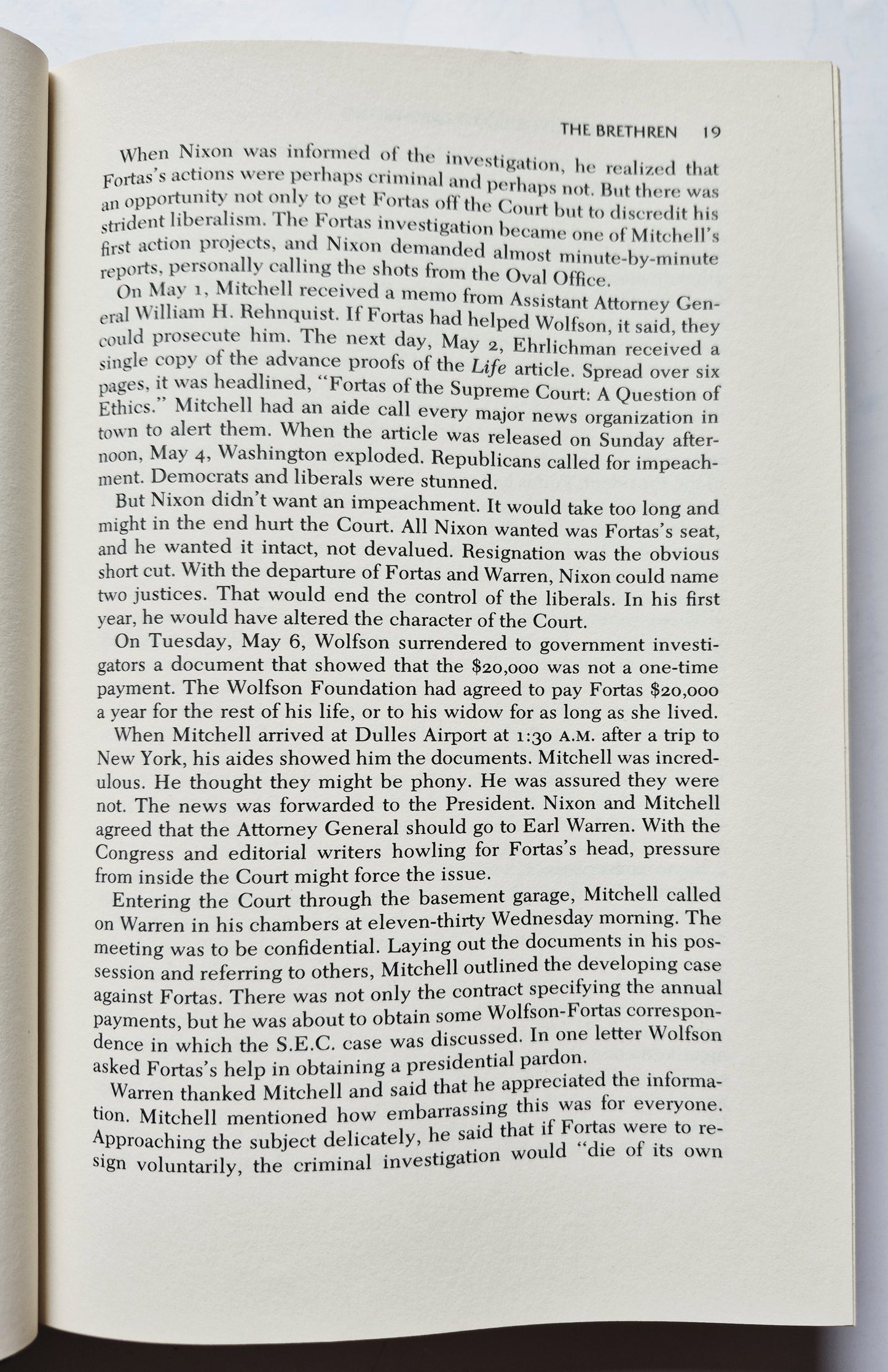 The Brethren: Inside the Supreme Court by Bob Woodward; Scott Armstrong (Very good, 1979, HC, 467 pgs, Simon and Schuster)