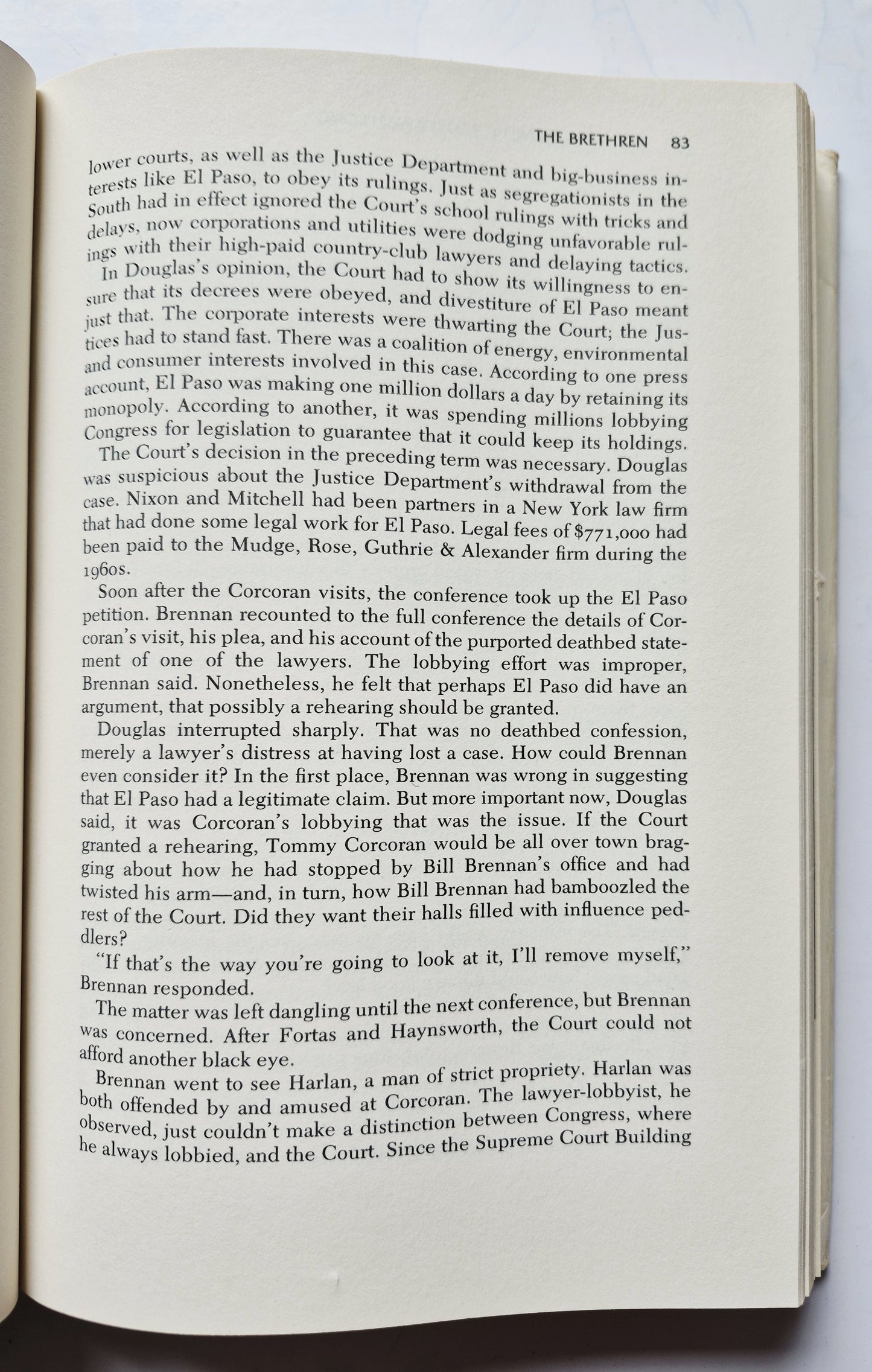 The Brethren: Inside the Supreme Court by Bob Woodward; Scott Armstrong (Very good, 1979, HC, 467 pgs, Simon and Schuster)