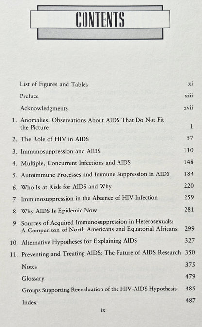Rethinking AIDS: The Tragic Cost of Premature Consensus by Robert Root-Bernstein (Very good, 1993, HC, 512 pgs, The Free Press)