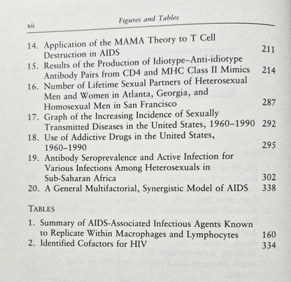 Rethinking AIDS: The Tragic Cost of Premature Consensus by Robert Root-Bernstein (Very good, 1993, HC, 512 pgs, The Free Press)