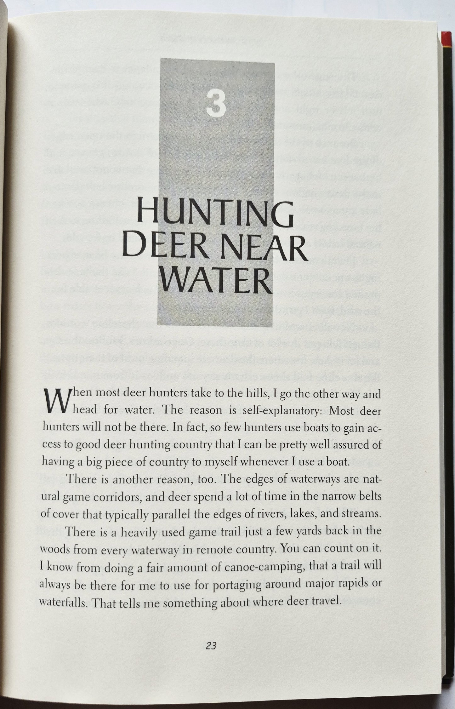 In the Deer Woods: Tips, Tactics and Adventure Tales of Hunting for Whitetails, Mulies, Moose, Elk, and Caribou by Jerome B. Robinson (Very Good, 2000, HC, 216 pgs, The Lyons Press)