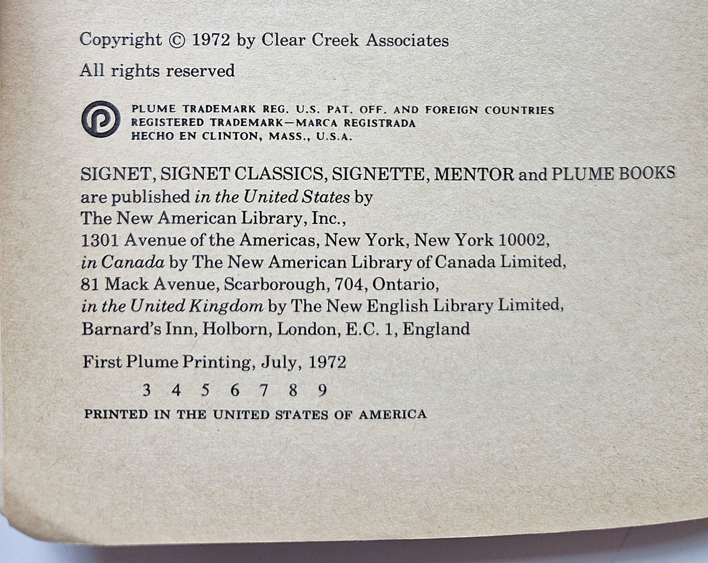 The Clear Creek Bike Books by Hal Aigner; Bob Jensen et al (Good, 1972, Pbk, 179 pgs, New American Library)