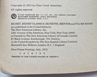 The Clear Creek Bike Books by Hal Aigner; Bob Jensen et al (Good, 1972, Pbk, 179 pgs, New American Library)