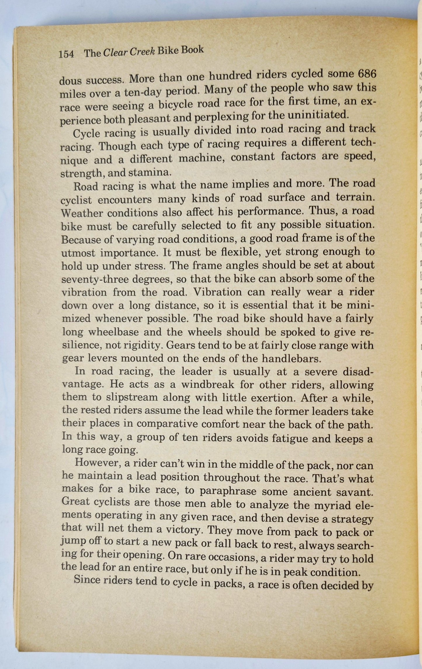 The Clear Creek Bike Books by Hal Aigner; Bob Jensen et al (Good, 1972, Pbk, 179 pgs, New American Library)