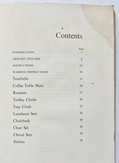 Crochet Designs from Hungary by Juliana Ray; Madeleine Bokoli (Acceptable, 1973, Pbk, 71 pgs, Dover)