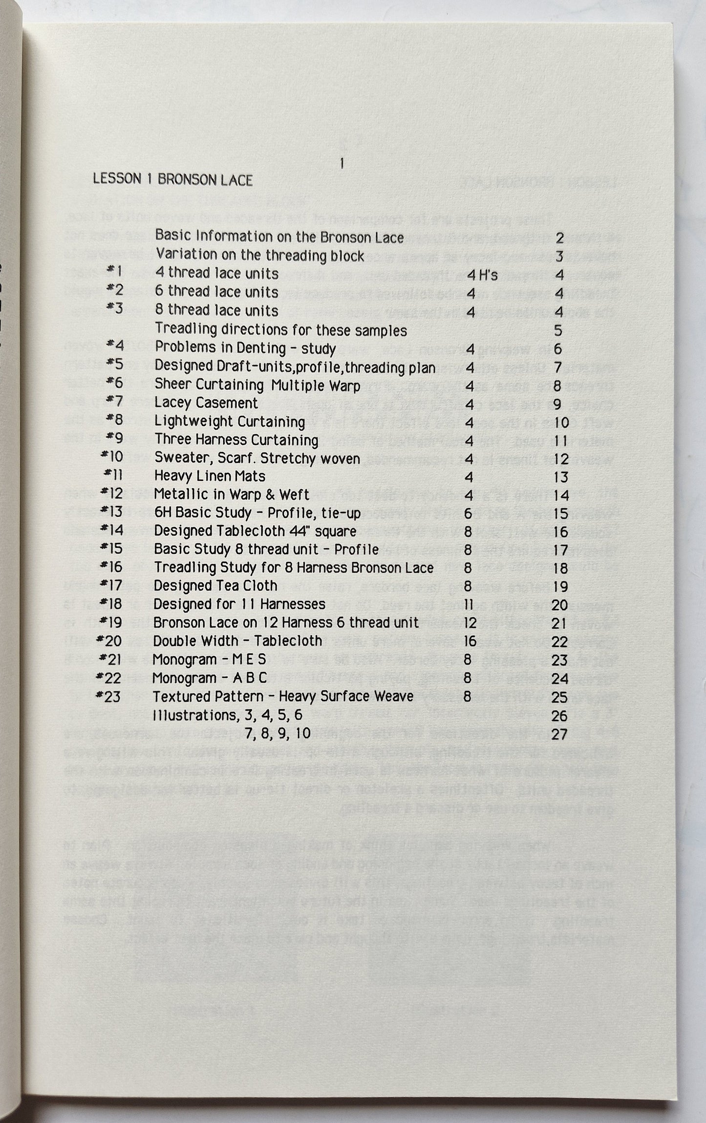 Lace and Lacey Weaves by Mary E. Snyder (Very Good, 1986, Pbk, 101 pgs, Robin & Russ)