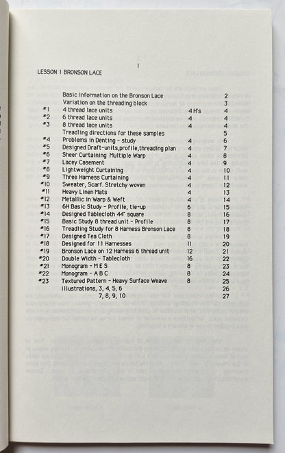 Lace and Lacey Weaves by Mary E. Snyder (Very Good, 1986, Pbk, 101 pgs, Robin & Russ)