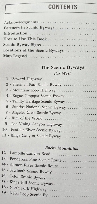 Scenic Byways II: Your Complete Guide to America's Most Scenic Drives by Beverly Magley (Good, 1992, Pbk, 210 pgs, Falcon Press)