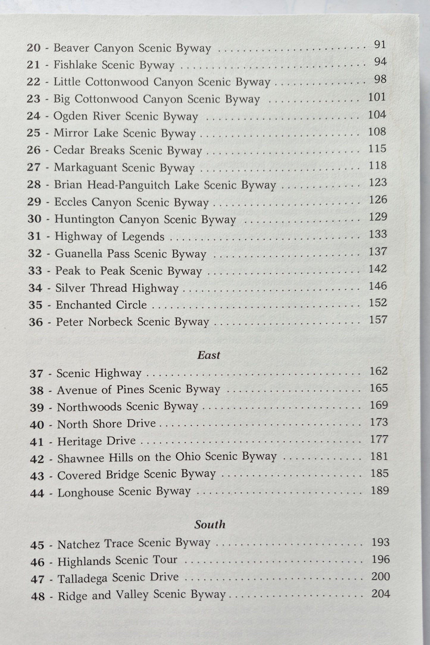 Scenic Byways II: Your Complete Guide to America's Most Scenic Drives by Beverly Magley (Good, 1992, Pbk, 210 pgs, Falcon Press)