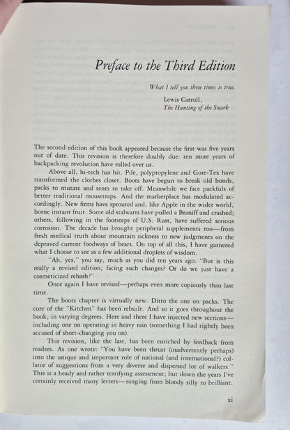 The Complete Walker III by Colin Fletcher (Good, 1984, Pbk, 668 pgs, Alfred A. Knopf)