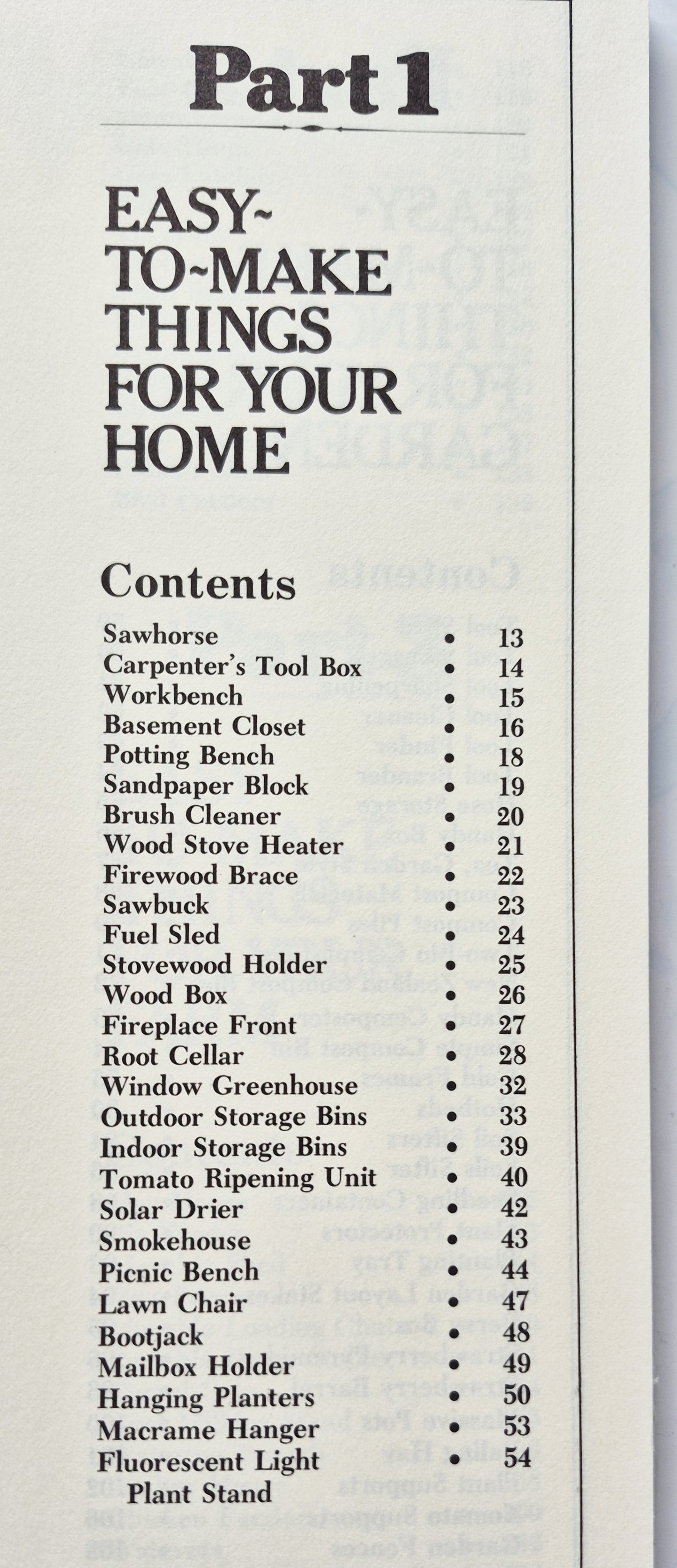 HomeMade: 101 Easy to Make Things for Your Garden, Home, or Farm by Ken Braren; Roger Griffith (Very Good, 1987, Pbk, 176 pgs, Storey Comm.)