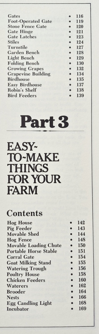 HomeMade: 101 Easy to Make Things for Your Garden, Home, or Farm by Ken Braren; Roger Griffith (Very Good, 1987, Pbk, 176 pgs, Storey Comm.)